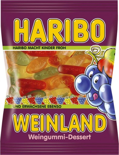 Haribo Weinland Jelly fazuľa 100g