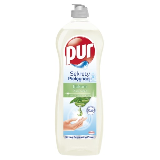Pur Balsam - Jemný prostriedok na umývanie riadu, 450 ml - Aloe Vera