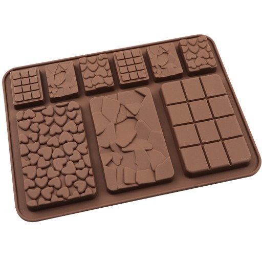 Silikónová forma na čokoládové tyčinky MIX