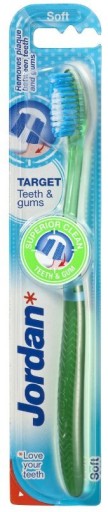 Mäkká zubná kefka Jordan Target Teeth&Gums