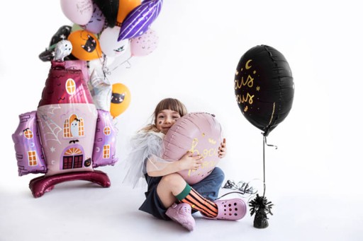 Halloweenske balóniky Hocus Pocus ružové 45cm 1 ks príležitosť darček