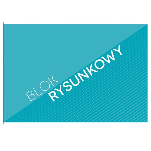 Interdruk podložka na kreslenie, 20 bielych listov A4, 60g/m2