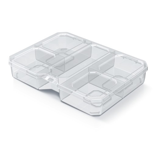 ORGANIZÁTOR NÁRADIA KISTENBERG NÍZKO TRANSPARENTNÝ SQR BOX 20 KSQ20154