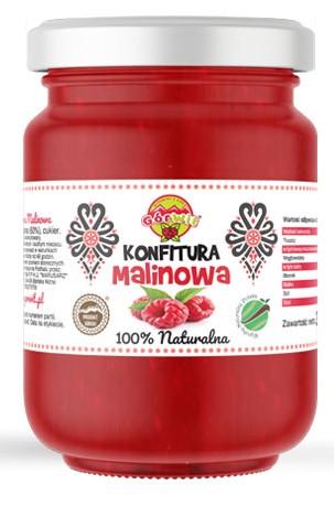 DŽEM GÓRWIT MALINA 320 g
