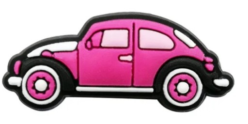 ODZNAKOVÝ ŠTÍTOK DO OBUV CROCS CROCS CAR OZNAČKA CAR RETRO Beetle
