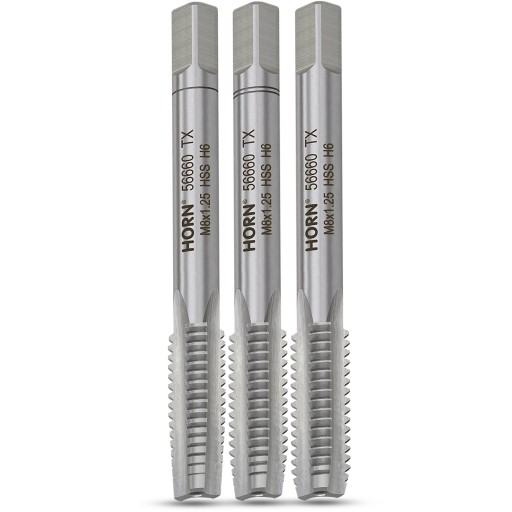M8 HSS ZÁVIT M8x1,25 mm. SADA 3 KS