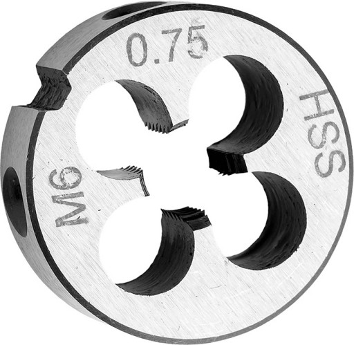 FINE DIE M06x0,75 DIN22568 HSS-M2