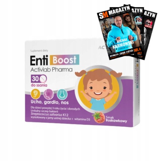 ACTIVLAB PHARMA ENTIBOOST IMUNITY UŠNÉ KRČENIE NOS LOSISH TABLETY 30t