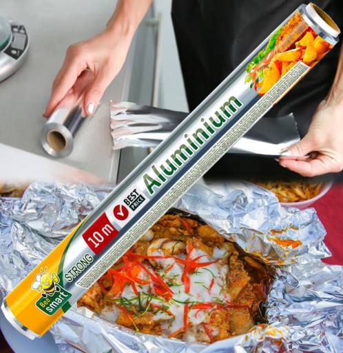 HRUBÁ HLINÍKOVÁ FÓLIA 10M PACLAN STRONG FOOD CATERING