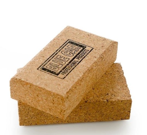 Korkový brúsny blok s plsťou