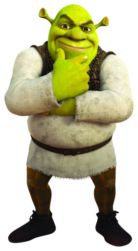 NÁLEPKA NA OKENNÉ SKLO ZRKADLO SHREK SHREK THE OGR