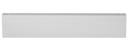 Strieborná hliníková hranová rukoväť - 128/148 mm UA06 AMIX