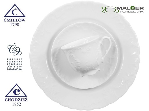 0001 ŠÁLKA 100 ml na espresso ROCOCO ĆMIELÓW PORCELAIN MALCER