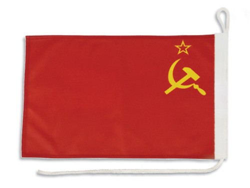 Vlajka ZSSR Sovietsky zväz na jachtu 30x40 cm Vlajka plachetnice