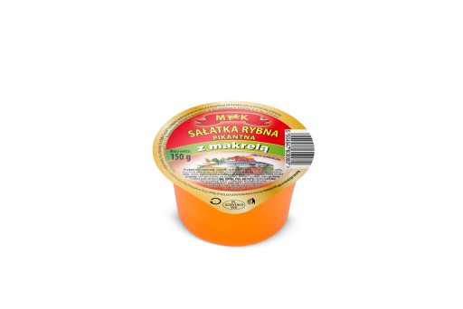 Pikantný rybí šalát s makrelou 150G MK