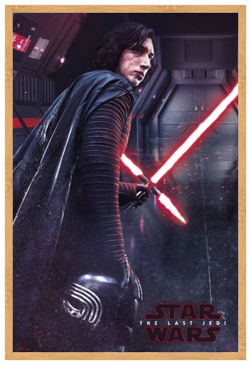 Plagát Star Wars Posledný Jedi Kylo Ren 61x91,5 cm
