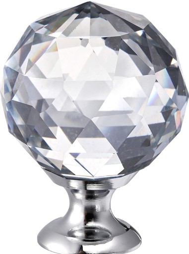 KRYŠTÁLOVÁ RÚČKA RÚČKA 50mm CRYSTAL