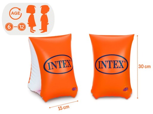 Motýlie ramená na učenie sa plávania pre deti od 6 do 12 rokov Intex 58641