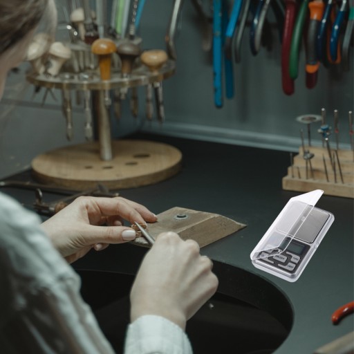 ELEKTRONICKÁ VÁHA NA ŠPERKY 0,01- 200g LCD VÁHA