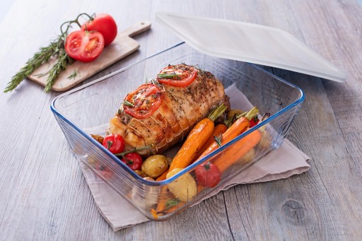 Žiaruvzdorná nádoba s pokrievkou Cook&Freez 0,8 L PYREX