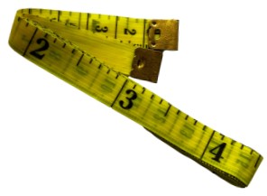Krajčírsky centimeter Univerzálny meter Krajčírsky potrebný meter 150 cm