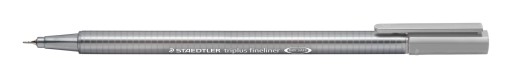 Fineline 334 Staedtler Triplus 0,3 mm svetlošedá