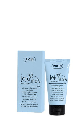 Ziaja biela pleťová pena na deň SPF10