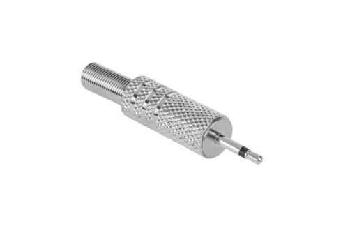 Mini JACK konektor 2,5 mono kov nikel (0752)