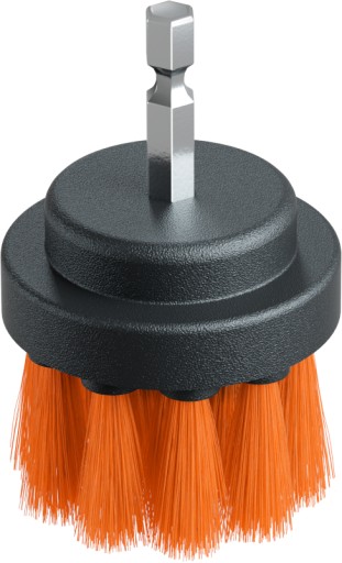 ADBL Twister Soft 50 mm mäkká kefka na skrutkovač na čistenie sedadiel