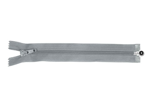 Zips 80 cm špirálový. Sivá 330 #5
