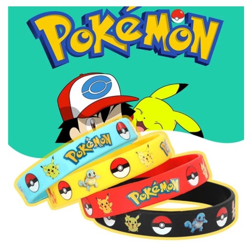 Pokemon Pikachu Náramok Čelenka Rôzne