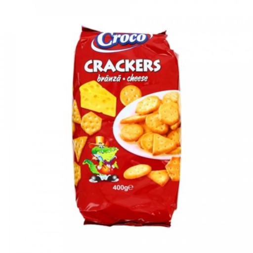 Crackery so syrovou príchuťou CROCO 400g