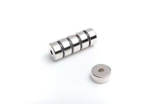 Prstencový magnet MP 22x6x10 N38