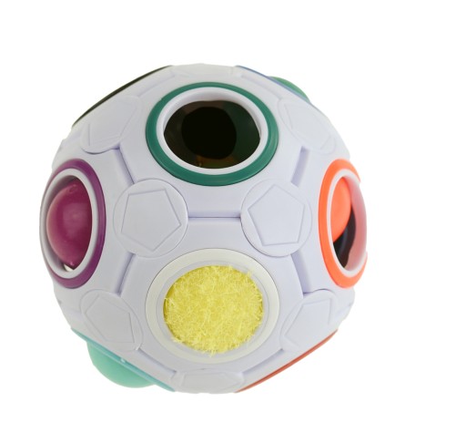 BALL SENSORY BALL ANTISTRESOVÁ MAGICKÁ HRA LOGICKÁ KOCKA PUZZZ