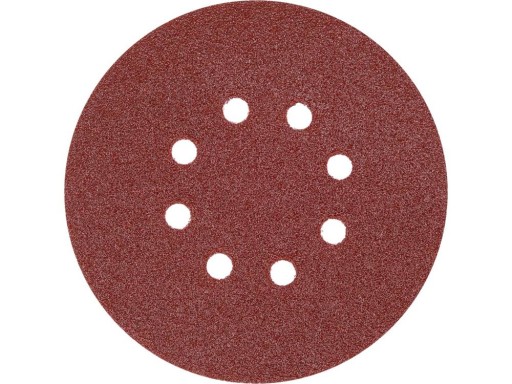KOTÚČE NA VELCRO 150mm BRÚSNY PAPIER 8 OT P100 50ks