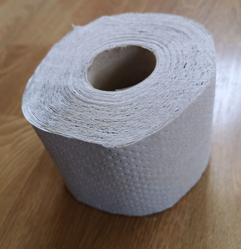 Sivý karas MAXI TOALETNÝ PAPIER - balenie 8 ks roliek