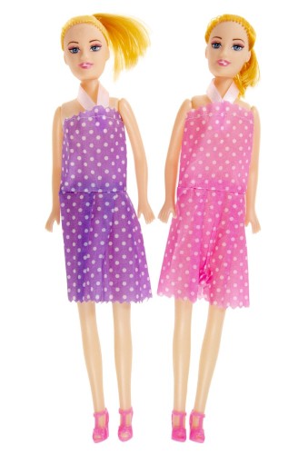 BÁBIKA JULIETTE 26cm figúrka bábiky, ružové šaty