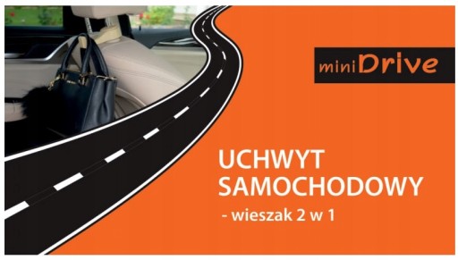 MiniDrive béžový vešiak na držiak autosedačky