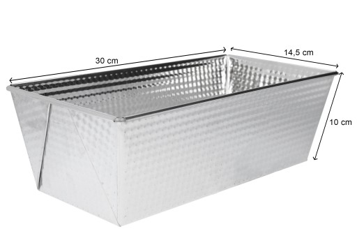 Plech na pečenie, tortová forma 30x14,5x10
