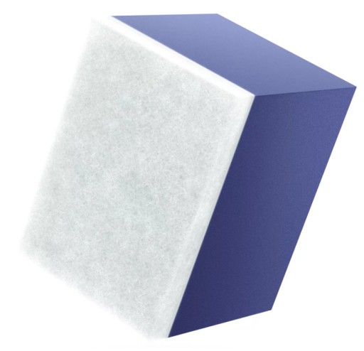 ADBL Glass Cube Felt pad na leštenie skla
