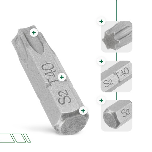 Skrutkovací bit Torx T40x25 1 ks