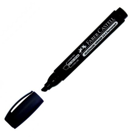 Permanentný popisovač Faber-Castell čierny 1 ks.