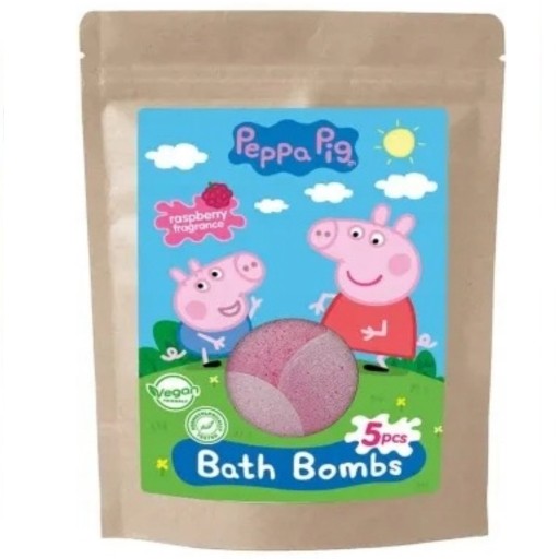 Peppa Pig šumivé gule do kúpeľa 5x50g