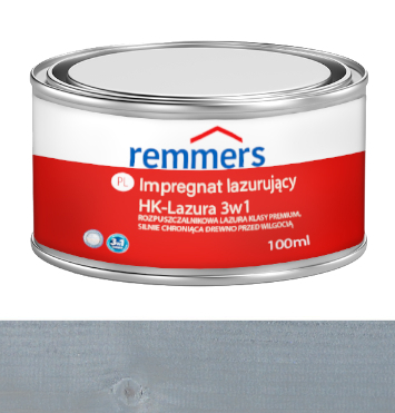 Remmers HK-Lasur impregnácia dreva 100ml Platinum