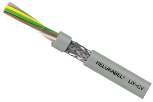 LIYCY 5x0,5 tienený ovládací kábel HELUKABEL