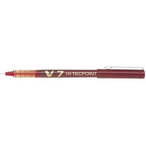V7 červené guľôčkové pero BX-V7-R PILOT