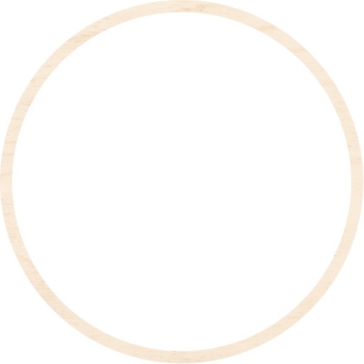 DECOUPAGE CIRCLE obruč na lapače snov 26cm háčik