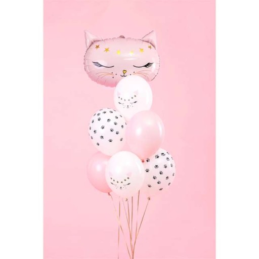 BALÓNKY s potlačou LATEXOVÉ mačky CAT BALLOON párty