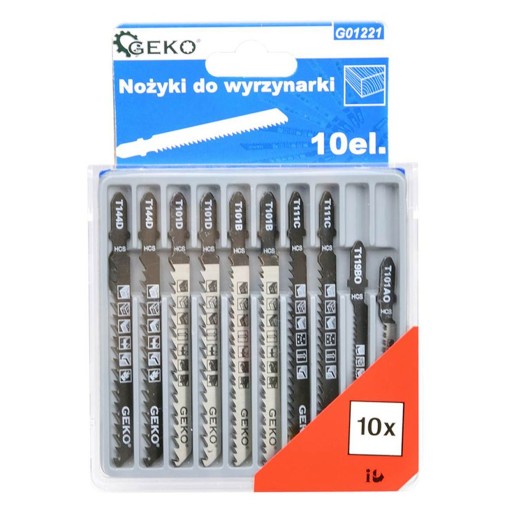 PÍLOVÉ PÍLY NA DREVO, 10 ks.