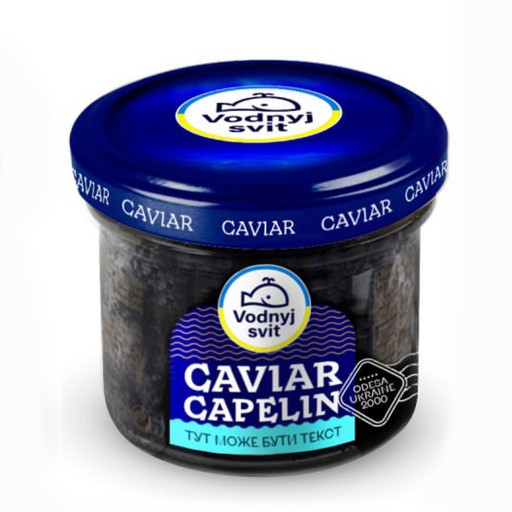 Kaviár z huňáčika čierneho 100g Wodnyj Świt